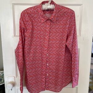 J crew liberty print blouse, size 12